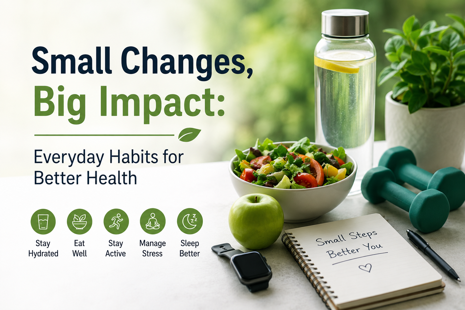 Small Changes, Big Impact: Everyday Habits for Better Health